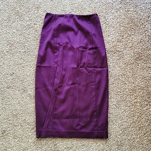 Marciano Rowan Pencil Skirt Potent Purple NWT - Picture 2 of 7